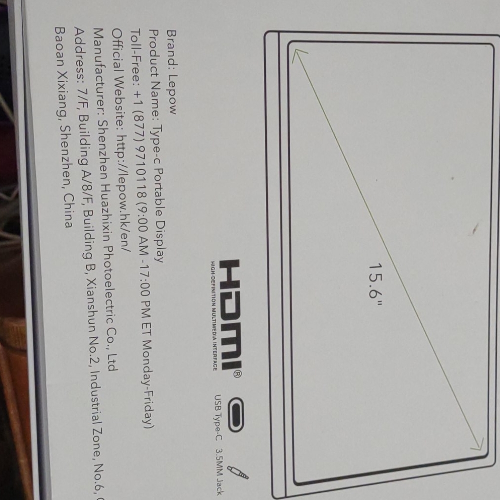 Portable display - Picture 4 of 4